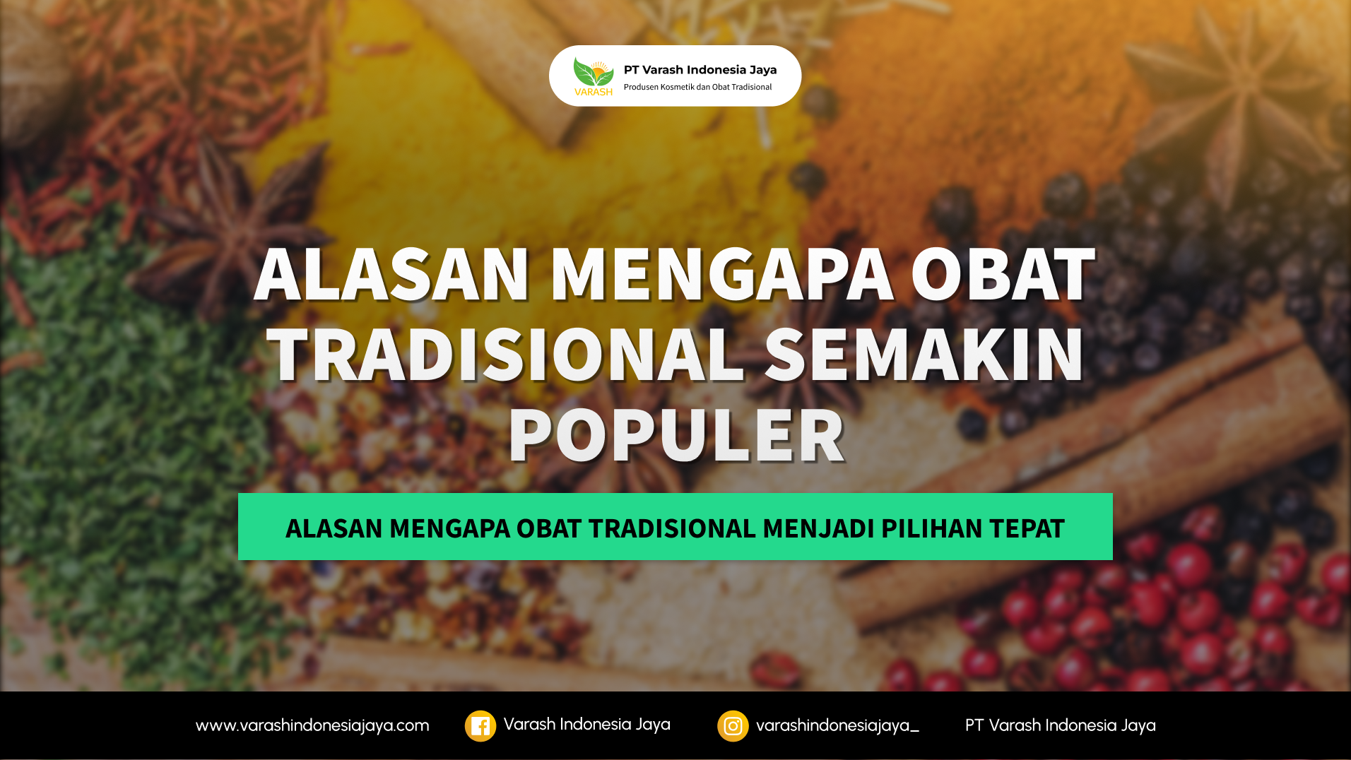 Alasan Mengapa Obat Tradisional Semakin Populer