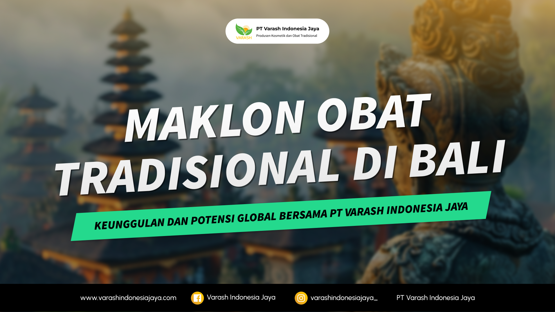 Maklon Obat Tradisional di Bali: Keunggulan dan Potensi Global
