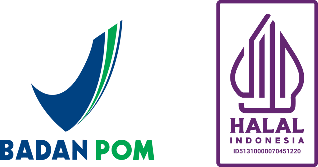 Tersertifikasi BPOM dan Halal